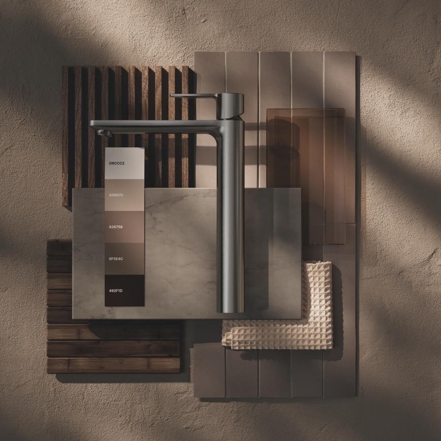 GROHE 23405AL1 - Смесител за мивка LINEARE, размер XL, графит