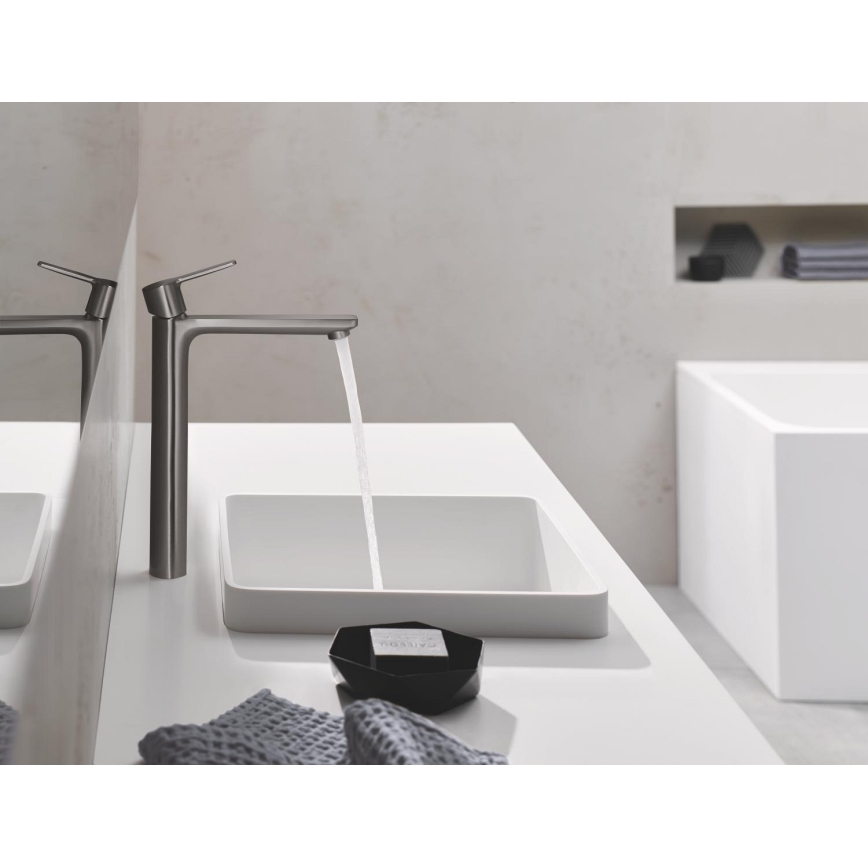 GROHE 23405AL1 - Смесител за умивалник LINEARE, размер XL, графит