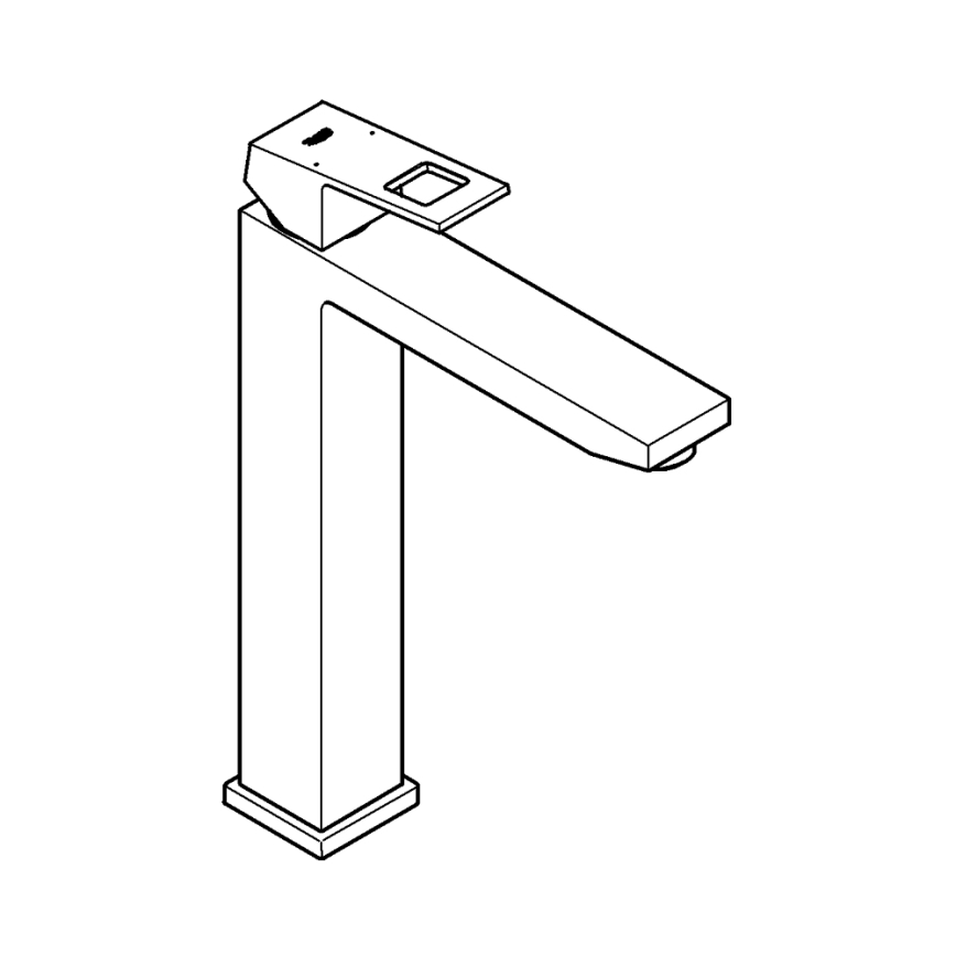 GROHE 23406000 - Смесител за мивка EUROCUBE, размер XL, блестящ хром