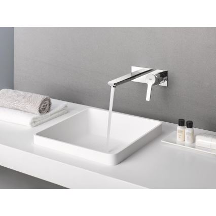 GROHE 23444001 - Смесител за умивалник с две отвори LINEARE 207 мм полирано хромирано покритие