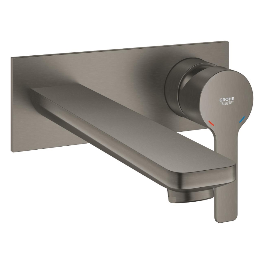 GROHE 23444AL1 - Смесител за умивалник за вграден монтаж LINEARE 207 мм графит