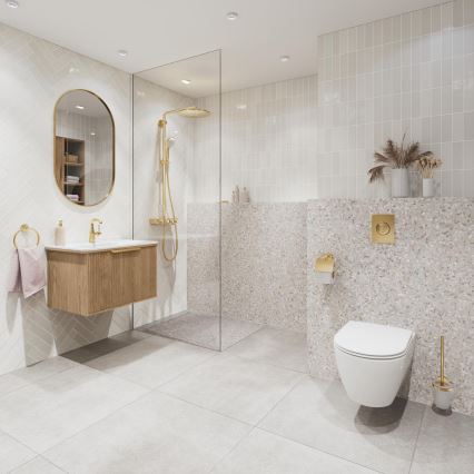 GROHE 23462GN1 - Смесител за умивалник ESSENCE DN 15, размер M, златен