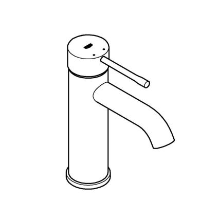 GROHE 23590DL1 - Смесител за умивалник ESSENCE размер S меден