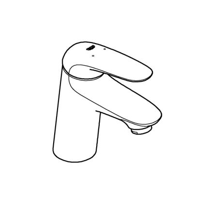 GROHE 23715003 - Смесител за умивалник EUROSTYLE, размер S, лъскав хром