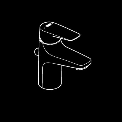 GROHE 23769000 - Смесител за умивалник START FLOW, полирано хромово покритие