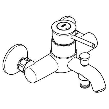 GROHE 23787000 - Смесител за вана START CLASSIC DN 15, хром гланц