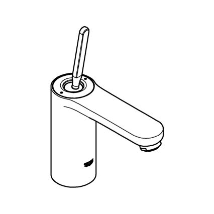 GROHE 23800000 - Смесител за умивалник GET размер M лъскав хром