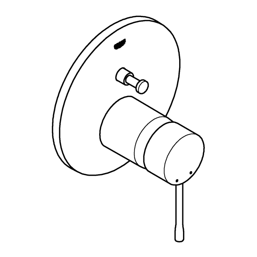 GROHE 24058A01 - Смесител ESSENCE графит