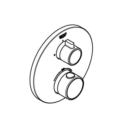 GROHE 24075000 - Термостатен душ смесител GROHTHERM лъскав хром