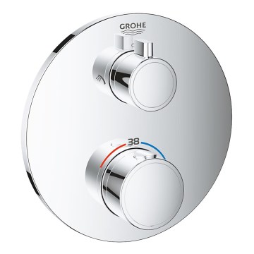 GROHE 24076000 - Термостатен душ смесител GROHTHERM, лъскав хром