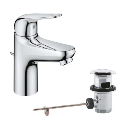 GROHE 24316001 - Смесител за умивалник SWIFT DN 15, полирано хромово покритие