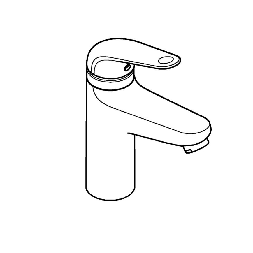 GROHE 24327001 - Смесител за умивалник SWIFT, размер M, лъскав хром