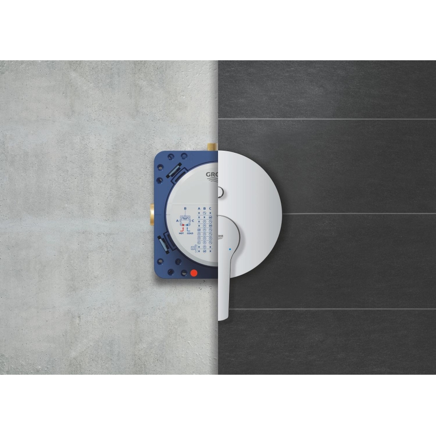 GROHE 25292000 - Вграден душ-комплект VITALIO START 250, хром