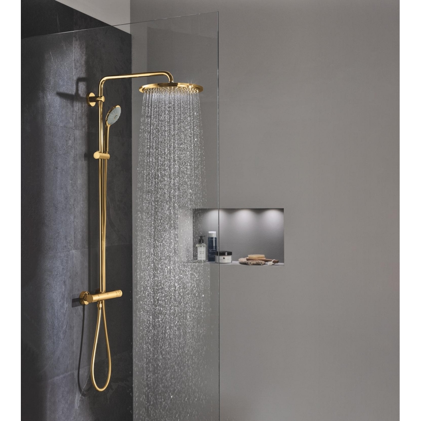 GROHE 26075GL0 - Душова система EUPHORIA SYSTEM 310, 450 мм, златно покритие