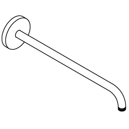 GROHE 26146000 - Рамо за душ RAINSHOWER 422 мм, блестящ хром