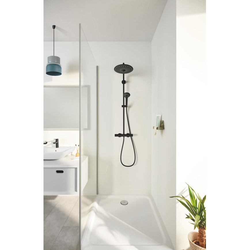 GROHE 26403KF2 - Душова система VITALIO JOY 260, черна