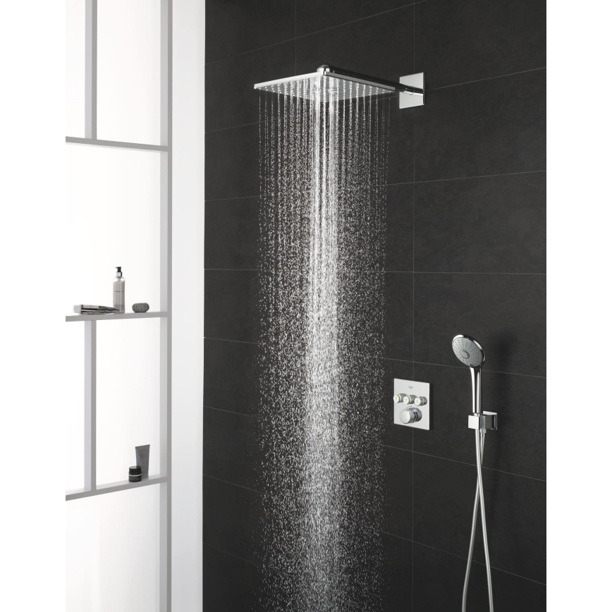 GROHE 26479000 - Душова глава RAINSHOWER SMARTACTIVE 310 CUBE лъскав хром