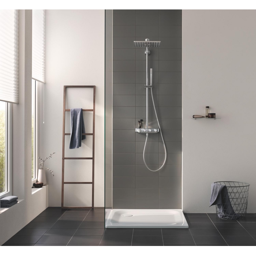 GROHE 26508000 - Душова система EUPHORIA SMARTCONTROL 310 CUBE в полирано хромово покритие