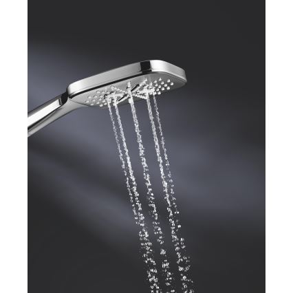 GROHE 26550000 - Ръчен душ RAINSHOWER SMARTACTIVE 130 CUBE, блестящ хром