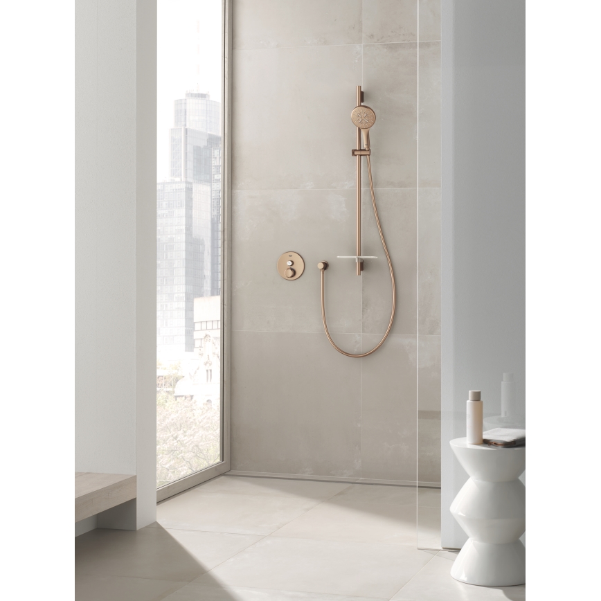 GROHE 26574DL0 - Ръчен душ RAINSHOWER SMARTACTIVE 130 мм, меден завършек
