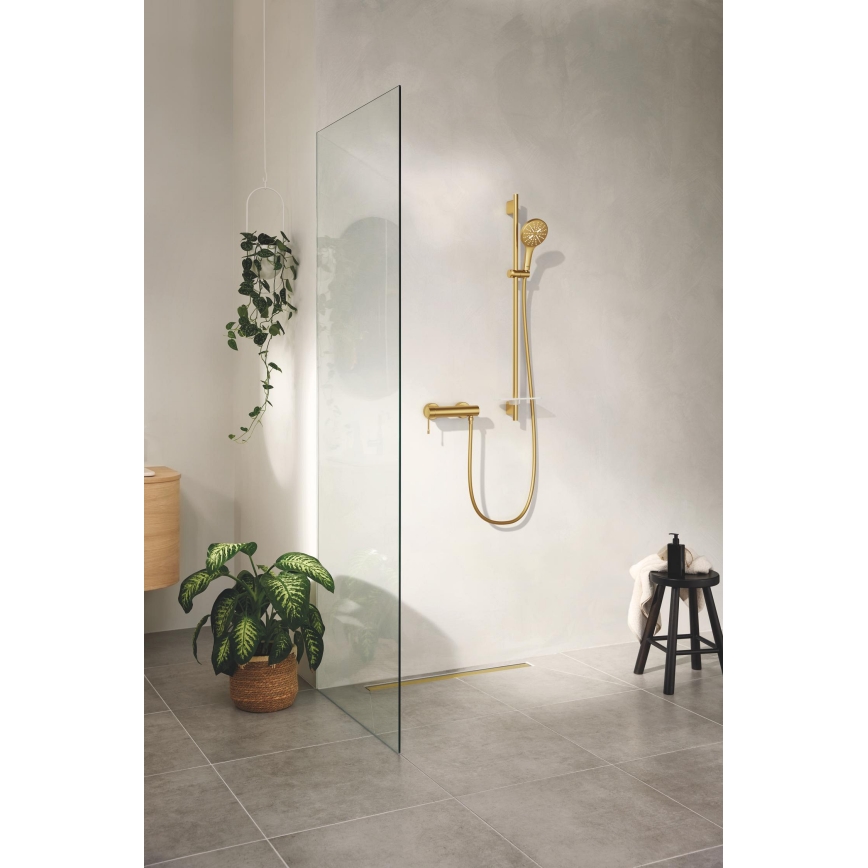 GROHE 26574GN0 - Ръчен душ RAINSHOWER SMARTACTIVE 130, четкано златно покритие