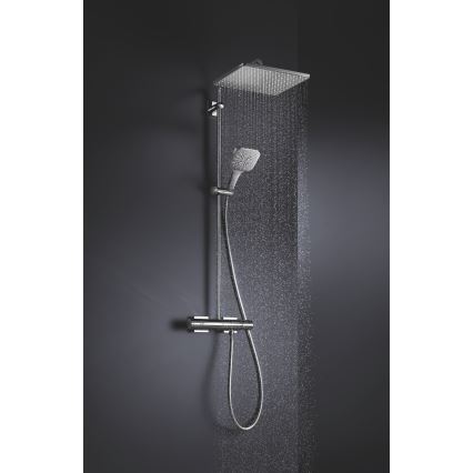 GROHE 26582000 - Ръчен душ RAINSHOWER SMARTACTIVE 130 CUBE гланцов хром