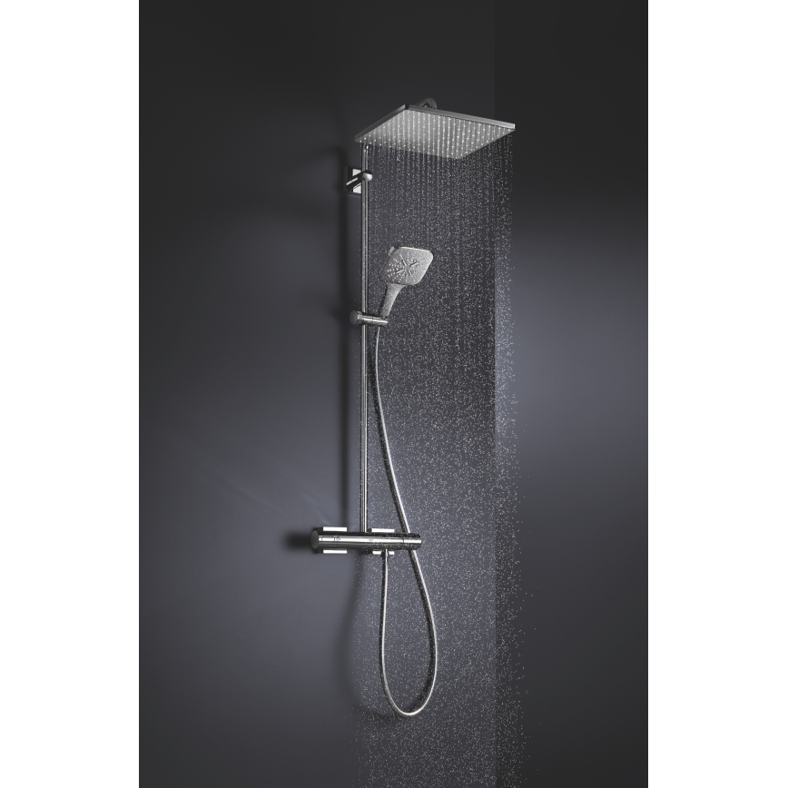 GROHE 26582000 - Ръчен душ RAINSHOWER SMARTACTIVE 130 CUBE гланцов хром