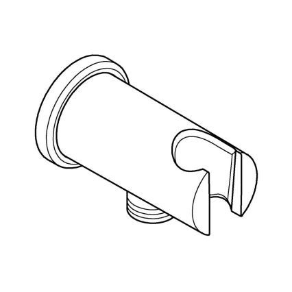 GROHE 26658000 - Стенна връзка с интегриран държач за душ Ø 48 мм, хром