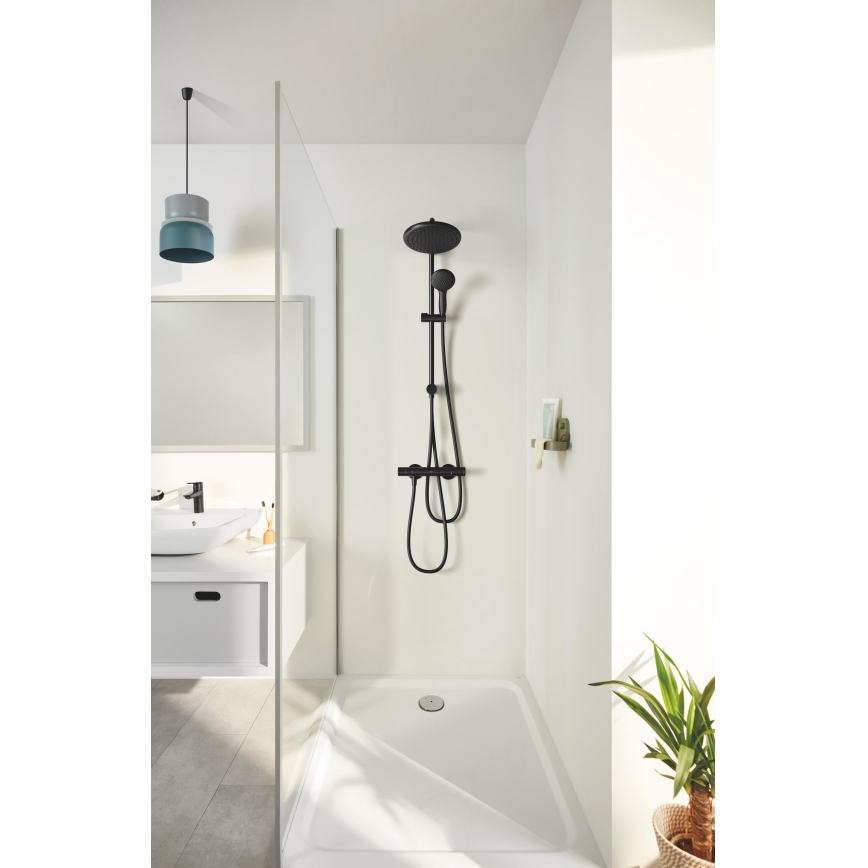 GROHE 266802431 - Душова система VITALIO START SYSTEM 250 390 mm черна