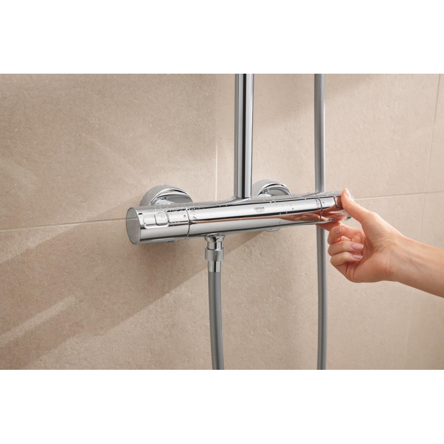 GROHE 26696001 - Душова система VITALIO COMFORT 250 250 × 250 mm лъскав хром