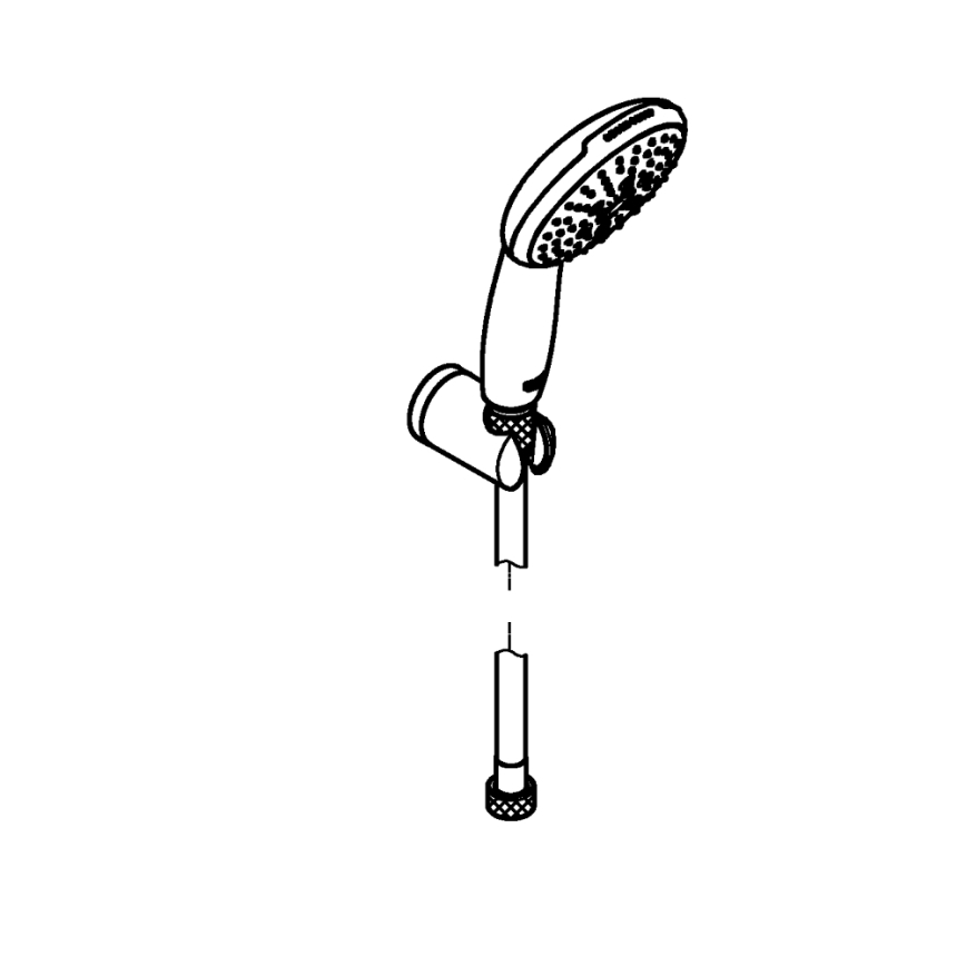 GROHE 26769001 - Душ комплект VITALIO START 110 1750 мм лъскав хром