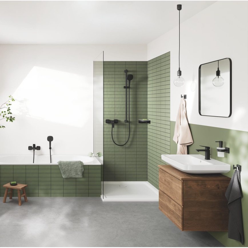 GROHE 269302431 - Душ комплект VITALIO COMFORT 110 900 mm черен