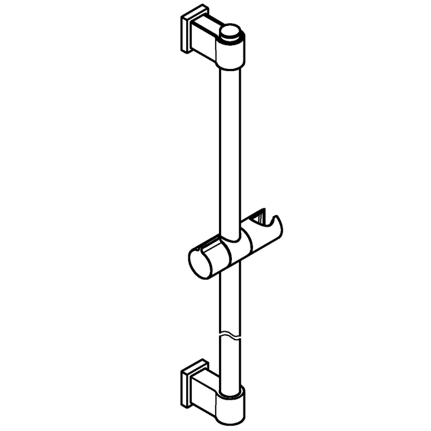 GROHE 26970001 - Душова шина VITALIO UNIVERSAL 1150 мм, лъскав хром