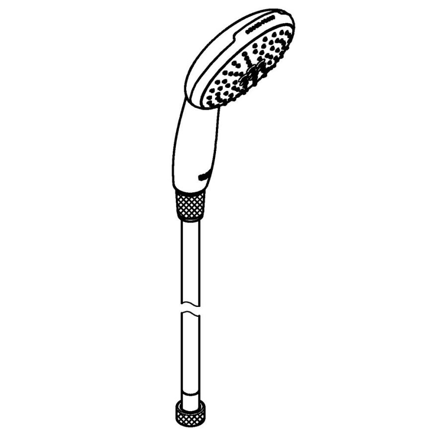 GROHE 26972001 - Ръчен душ VITALIO START 110 O 110 mm хром с висок блясък