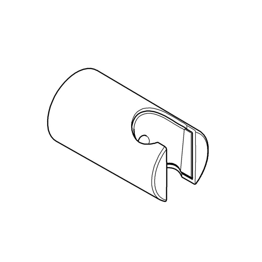 GROHE 27056000 - Стенен държач за душ RAINSHOWER, лъскав хром