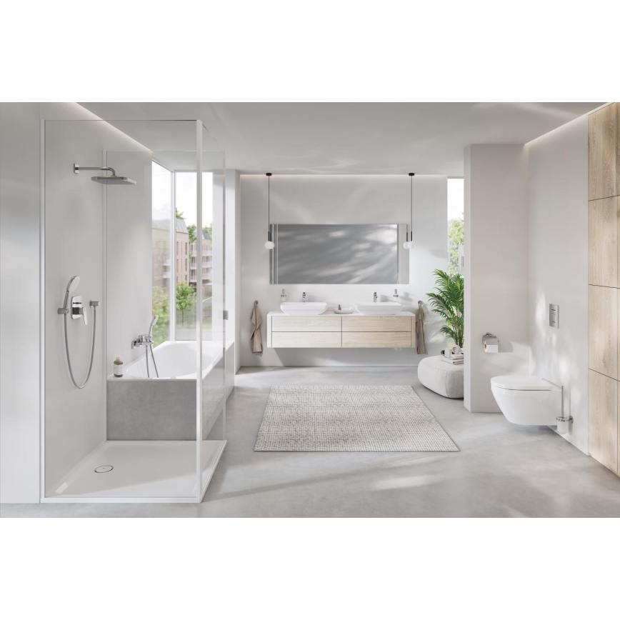 GROHE 27057000 - Стенно коляно RAINSHOWER DN 15, лъскав хром