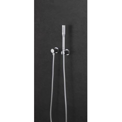 GROHE 27074000 - Стенен държач за душ RAINSHOWER с кръгла розетка, лъскав хром