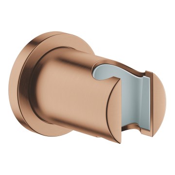 GROHE 27074DL0 - Стенен държач за душ RAINSHOWER, меден с четкан ефект