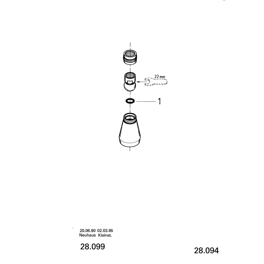 GROHE 28094000 - Душ глава 50 мм лъскав хром