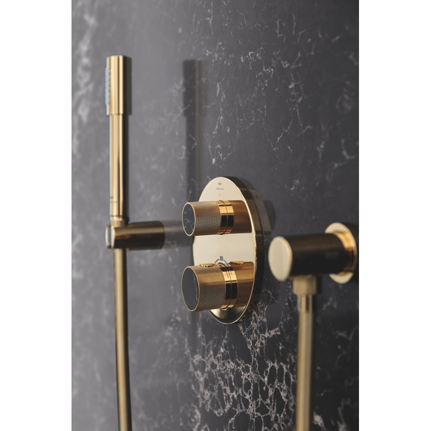 GROHE 28388GL0 - Маркуч за душ SILVERFLEX 1750 мм, четкано златно покритие