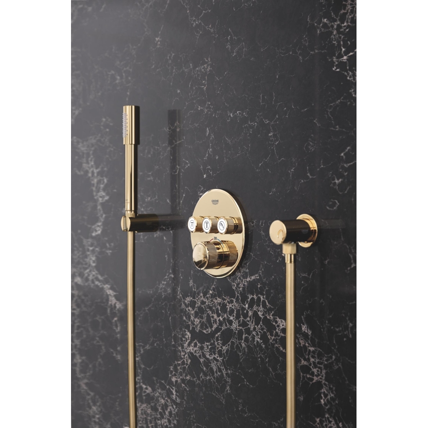 GROHE 28388GL0 - Маркуч за душ SILVERFLEX 1750 мм, златен
