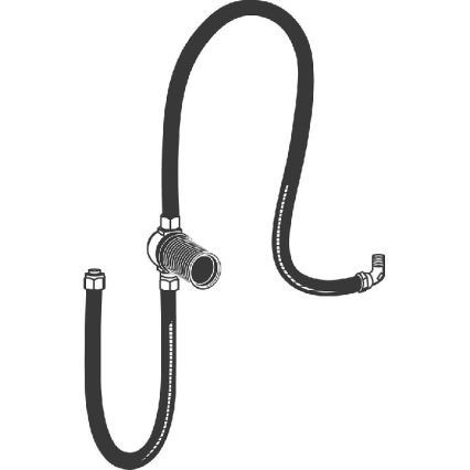 GROHE 28995000 - Комплект за свързване TALENTOFILL DN 20, лъскав хром