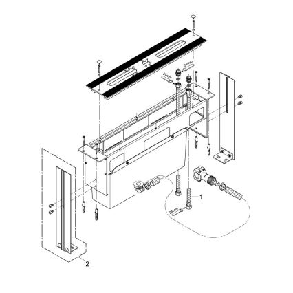GROHE 29037000 - Монтажно тяло за ванен смесител с отвор Ø 45 мм, лъскав хром