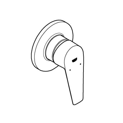 GROHE 29040001 - Душ смесител BAUEDGE, хром с висок гланц