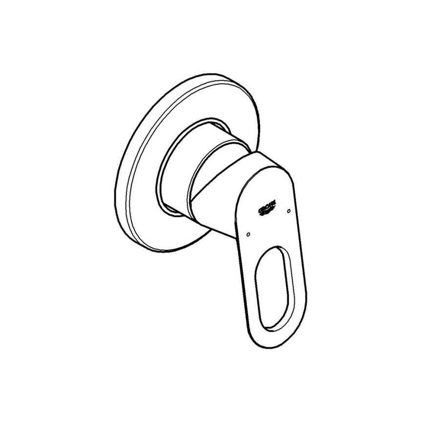 GROHE 29042000 - Смесител за душ BAULOOP лъскав хром