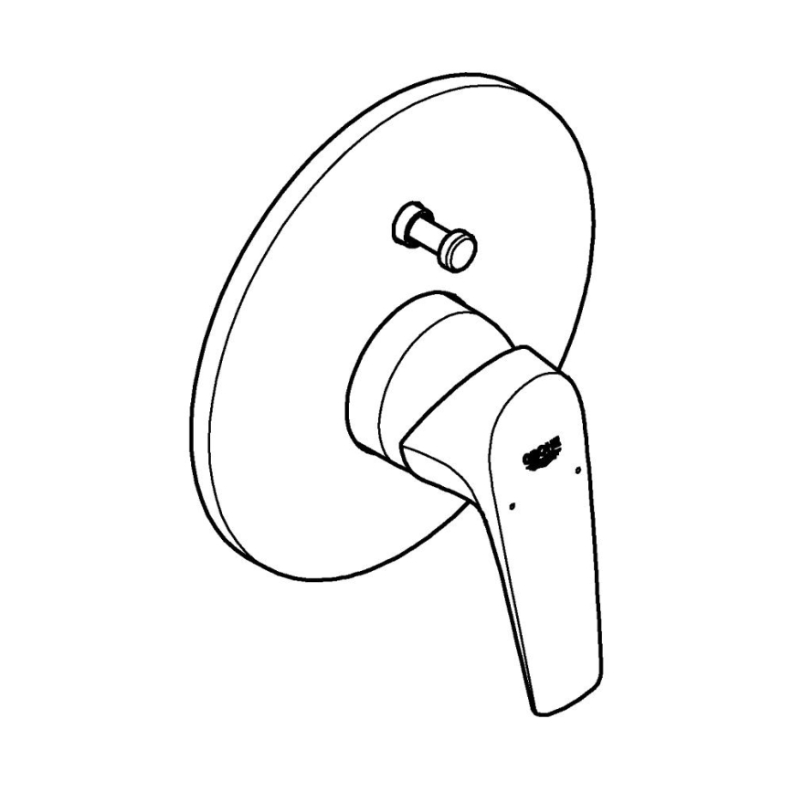 GROHE 29117000 - Смесител за вана LINEARE, блестящ хром