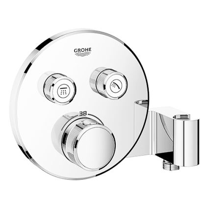 GROHE 29120000 -Термостатичен вграден душов смесител GROHTHERM SMARTCONTROL + държач хром