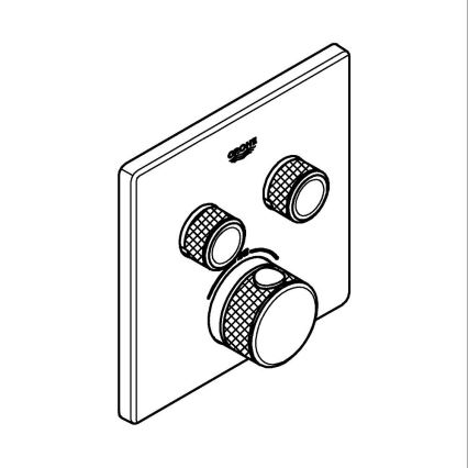 GROHE 29124A00 - Термостатен смесител GROHTHERM SMARTCONTROL графит