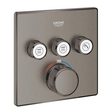 GROHE 29126AL0 - Термостат GROHTHERM SMARTCONTROL 158 × 158 mm графит