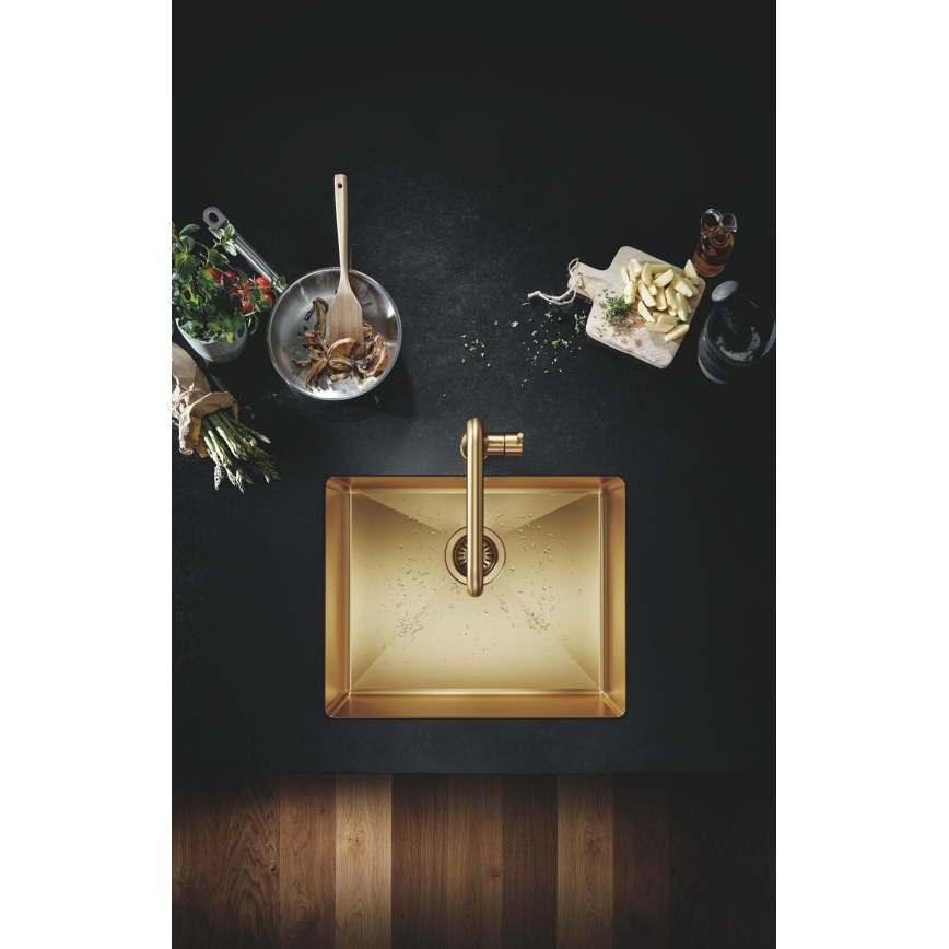 GROHE 30269GN0 - Смесител ESSENCE за кухненска мивка, златен